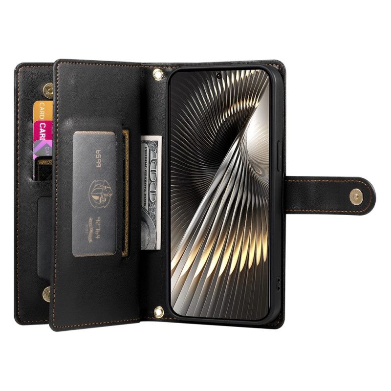 Kotelot Poco X7 Pro 5g Lompakko Hihnalla Ja Olkahihnalla