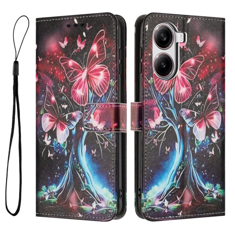 Kotelot Poco X7 Pro 5g Puhelinkuoret Hulluuden Perhoset