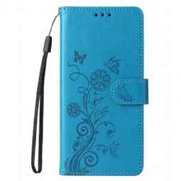 Kotelot Poco X7 Pro 5g Puhelinkuoret Kukka-avainnauha