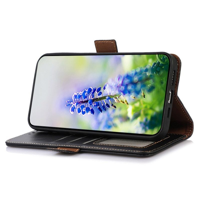 Kotelot Poco X7 Pro 5g Puhelinkuoret Rfid-suojattu Nahka