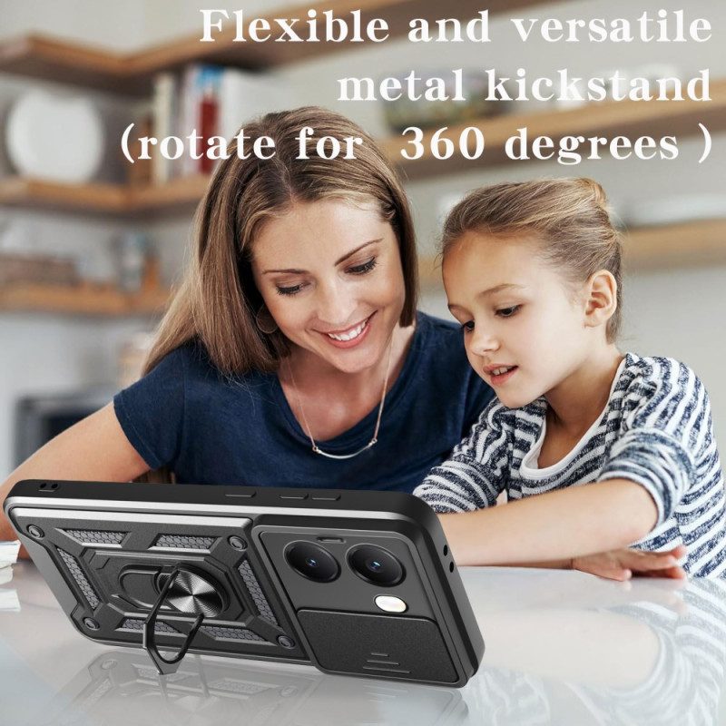 Kuori Poco X7 Pro 5g 5-renkainen Liukuva Kamerakiinnike Ja -suoja