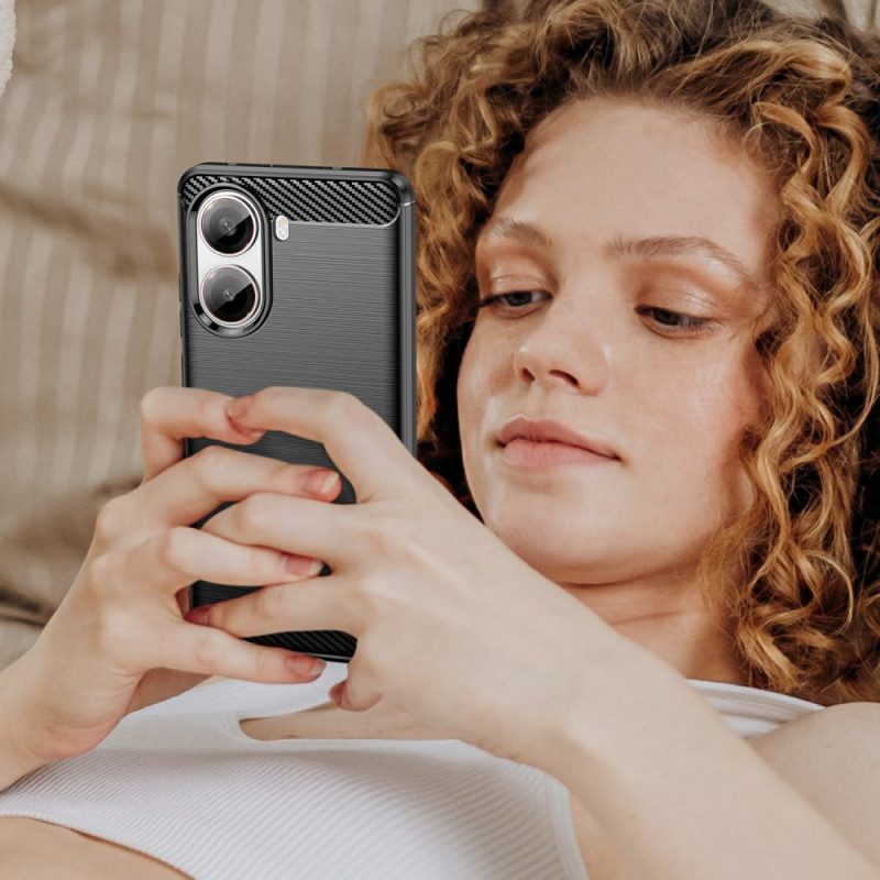 Kuori Poco X7 Pro 5g Harjattu Hiilikuitu