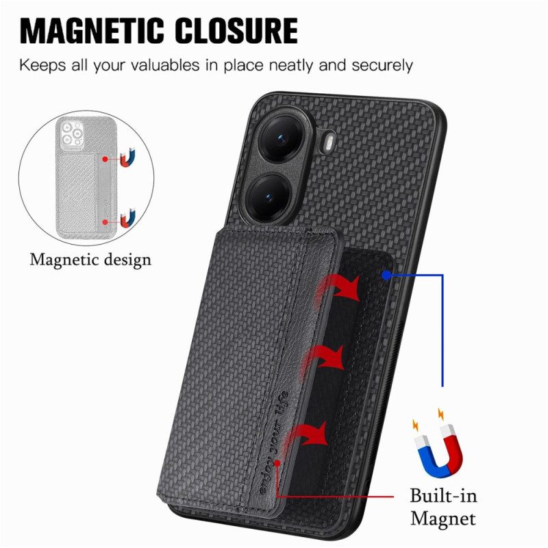 Kuori Poco X7 Pro 5g Hiilikuituinen Rfid-korttiteline