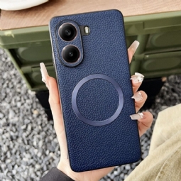 Kuori Poco X7 Pro 5g Magsafe-yhteensopiva Teksturoidtu Nahkaefekti