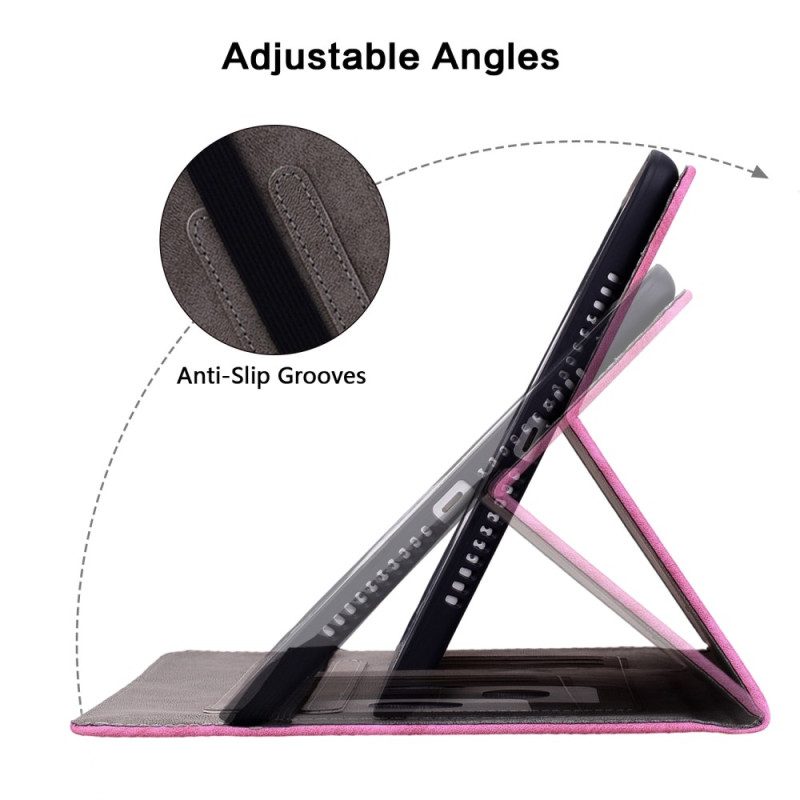 Kuoret Xiaomi Pad 6 Puhelinkuoret Ruusuinen Nahkaefekti