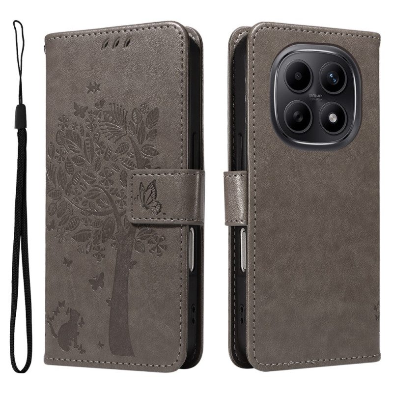 Kotelot Xiaomi Redmi Note 15 5g Kissa- Ja Puukuvio