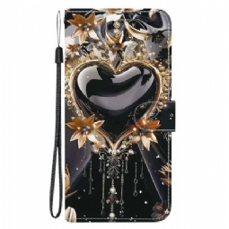 Kotelot Xiaomi Redmi Note 15 5g Mustakultainen Sydän