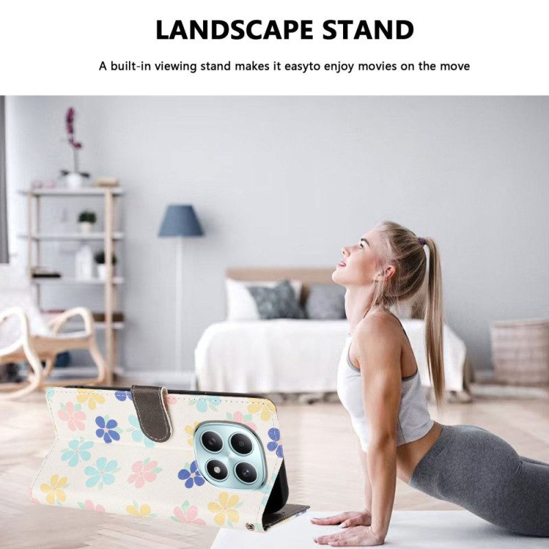 Kotelot Xiaomi Redmi Note 15 5g Puhelinkuoret Värikkäät Kukat