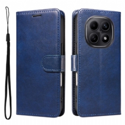 Kotelot Xiaomi Redmi Note 15 5g Puhelinkuoret Yksivärinen Nahkakuvio