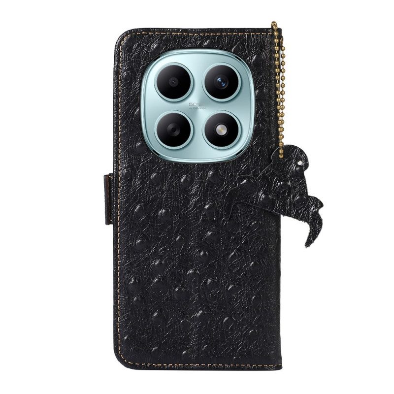 Kotelot Xiaomi Redmi Note 15 5g Rfid-esto Ja Aitoa Nahkaa