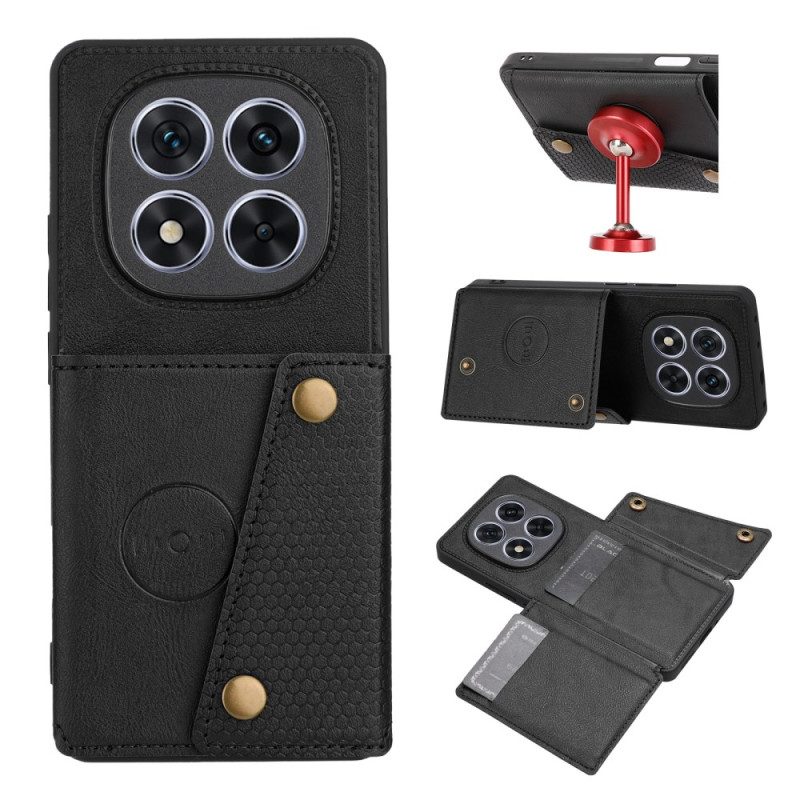 Kuori Xiaomi Redmi Note 15 5g Korttikotelo Ja Integroitu Jalusta