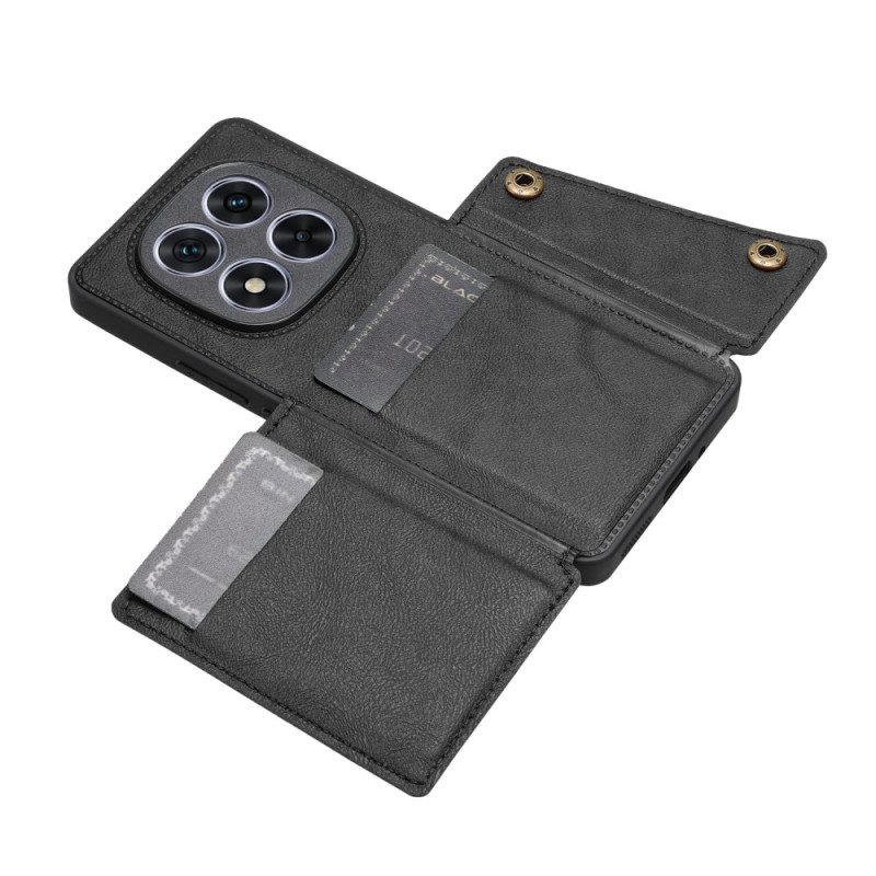 Kuori Xiaomi Redmi Note 15 5g Korttikotelo Ja Integroitu Jalusta