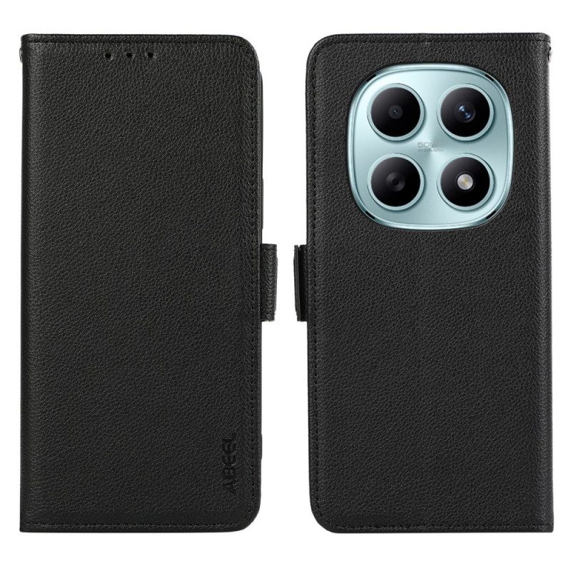 Nahkakotelo Xiaomi Redmi Note 15 5g Rfid-suojattu Abeel