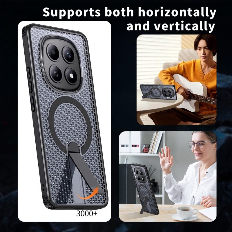 Nahkakotelo Xiaomi Redmi Note 15 5g Ruudukkokuvio