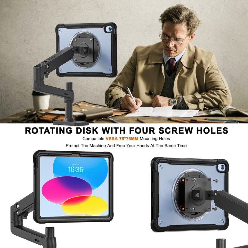 Case iPad (2025) Puhelinkuoret Integroitu Säädettävä Jalusta