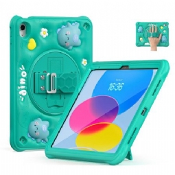 Case iPad (2025) Puhelinkuoret Lasten Dinosauruskahva Ja Jalusta