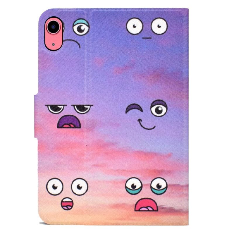 Kotelot iPad (2025) Hauskat Kasvot Suojakuori