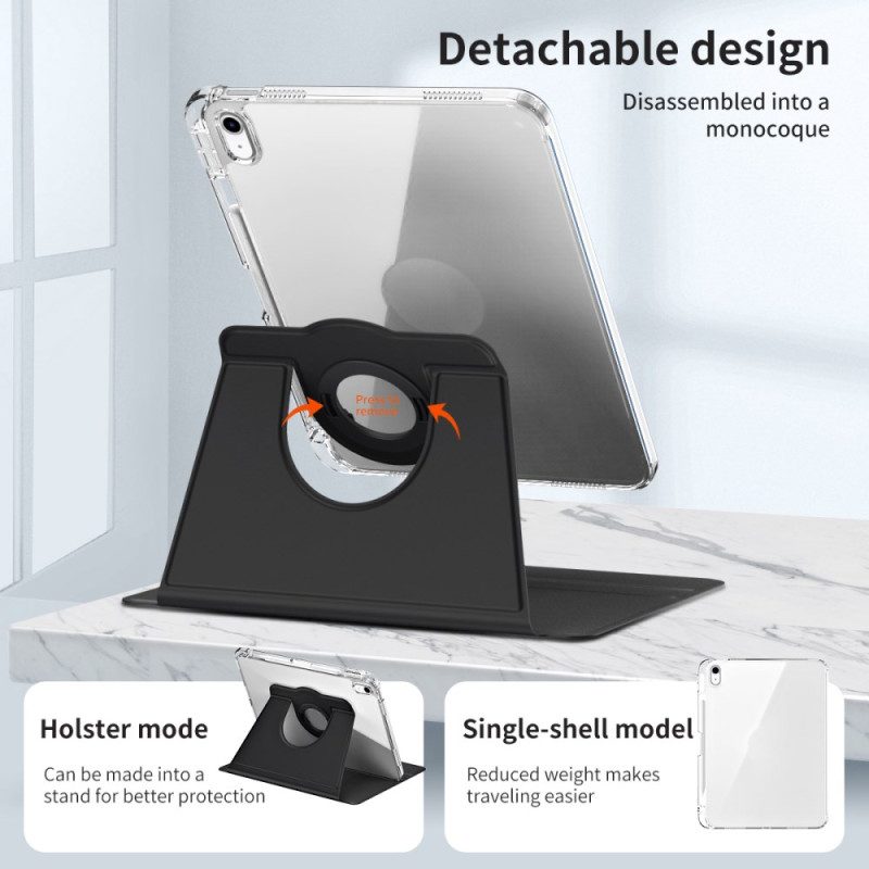 Kotelot iPad (2025) Hybridi Ja Kääntyvä Jalusta Suojakuori