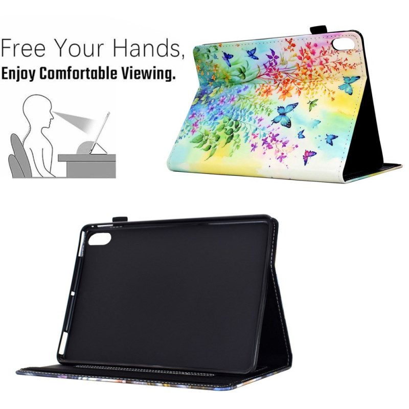 Kotelot iPad (2025) Kukkia Ja Perhosia