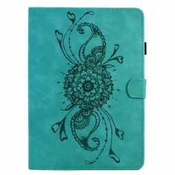 Kotelot iPad (2025) Mandala-kuvio Suojakuori