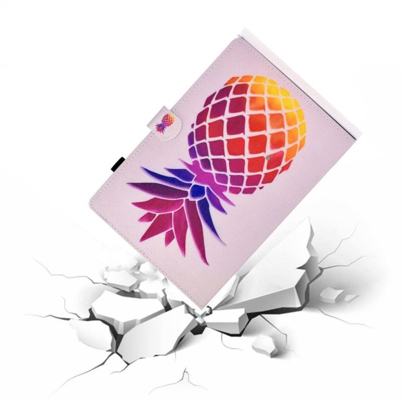 Kotelot iPad (2025) Puhelinkuoret Värikäs Ananas