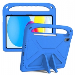 Kuori iPad (2025) Kannettava Kahva Ja Kokoontaitettava Jalusta Suojakuori