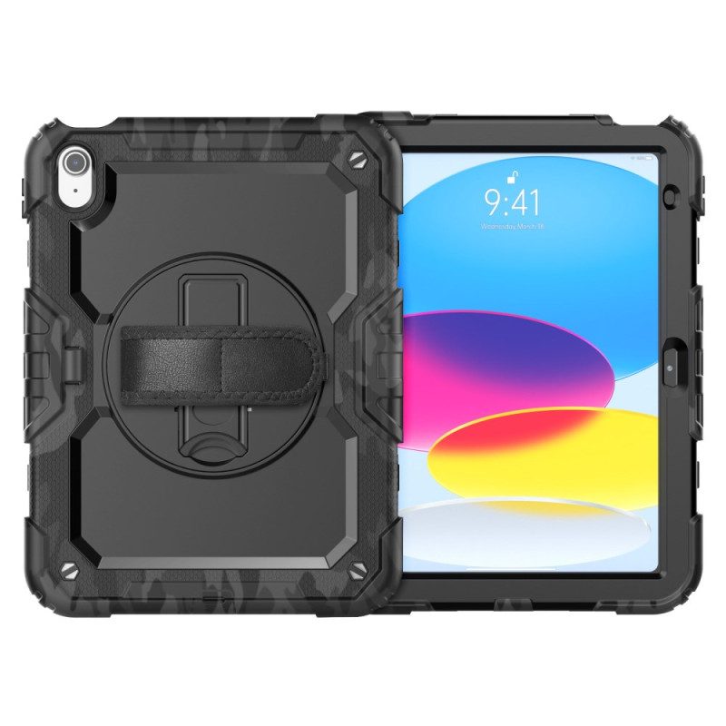 Kuori iPad (2025) Täysi Suojaus Olkahihnalla