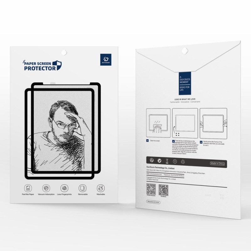 Näytönsuoja Ipadille (2025) / 10.9" (2022) Naad-sarja Dux Ducis