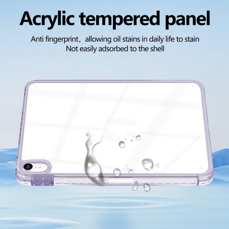 Puhelinkuoret iPad (2025) Läpinäkyvä Kynäteline