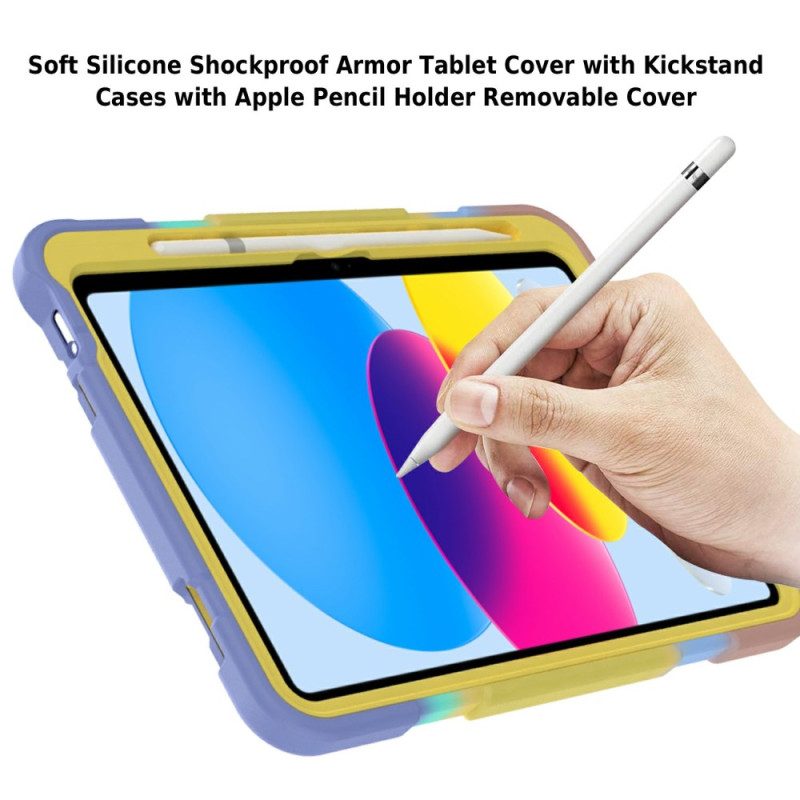 Puhelinkuoret iPad (2025) Lasten Liukuvärjätty Perhosjalusta