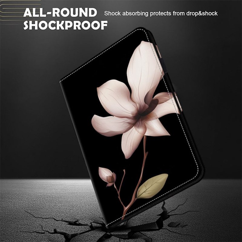Kotelot Xiaomi Pad 7 / 7 Pro Vaaleanpunainen Kukka
