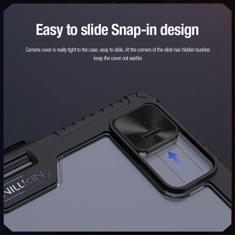 Kuoret Xiaomi Pad 7 / 7 Pro Nillkin-nahkakotelo Puskurilla