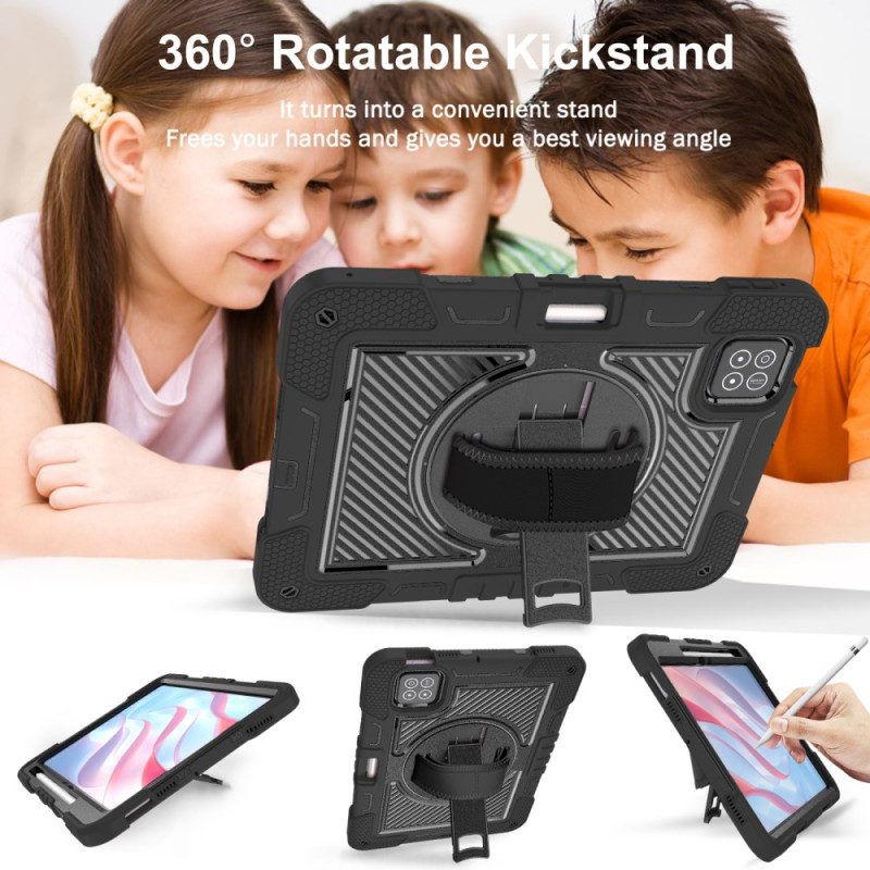 Kuori Xiaomi Pad 7 / 7 Pro Erittäin Kestävä Jalustalla Ja Olkahihnalla