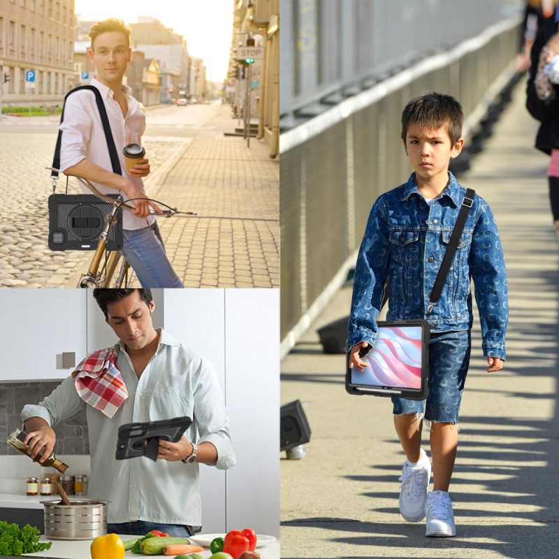Kuori Xiaomi Pad 7 / 7 Pro Erittäin Kestävä Jalustalla Ja Olkahihnalla