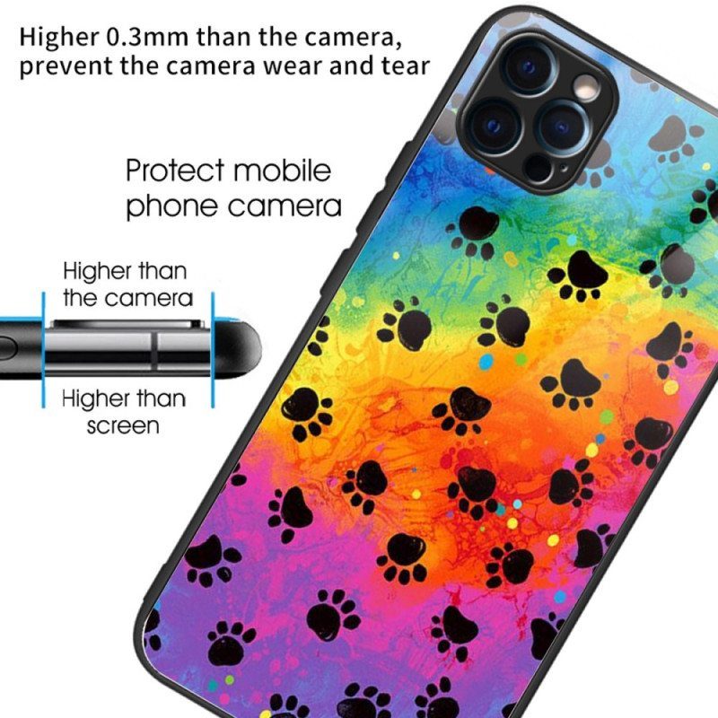 Kuori iPhone 14 Pro Max Karkaistu Lasi Sormenjäljet