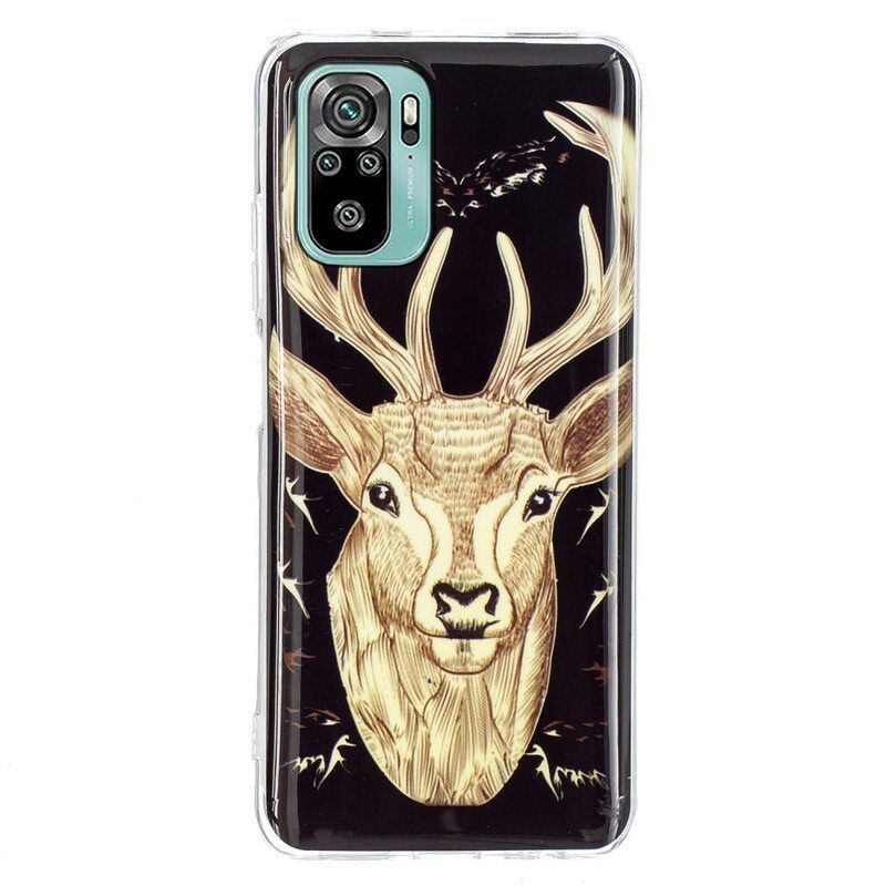 Kuori Poco M5s Fluoresoiva Majestic Deer