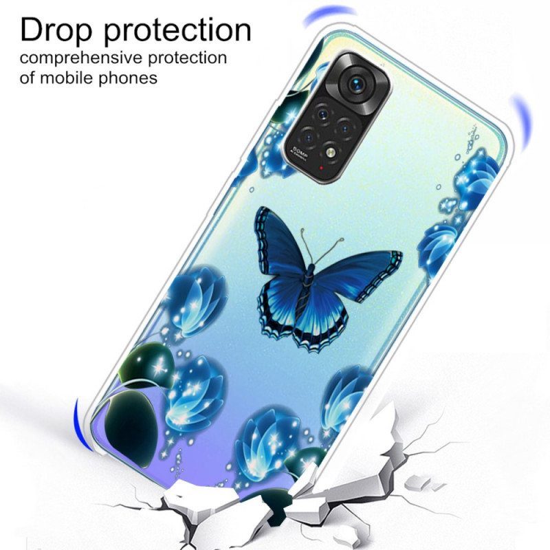 Kuori Xiaomi Redmi Note 11 / 11S Villit Perhoset